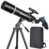 Teleskope für Erwachsene Astronomie, 80mm...