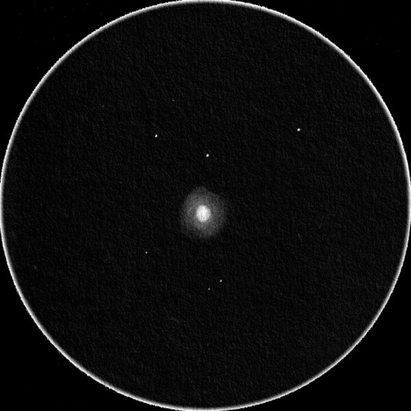 M 63 Sonnenblumen-Galaxie vom 01.10.2021 (Zeichnung)