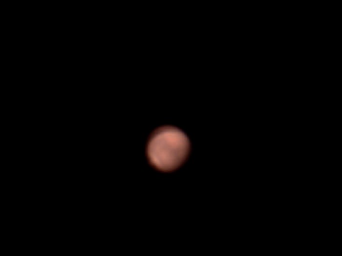 Mars am 23. Aug. 2020 (N 150/750, 120MC-S)