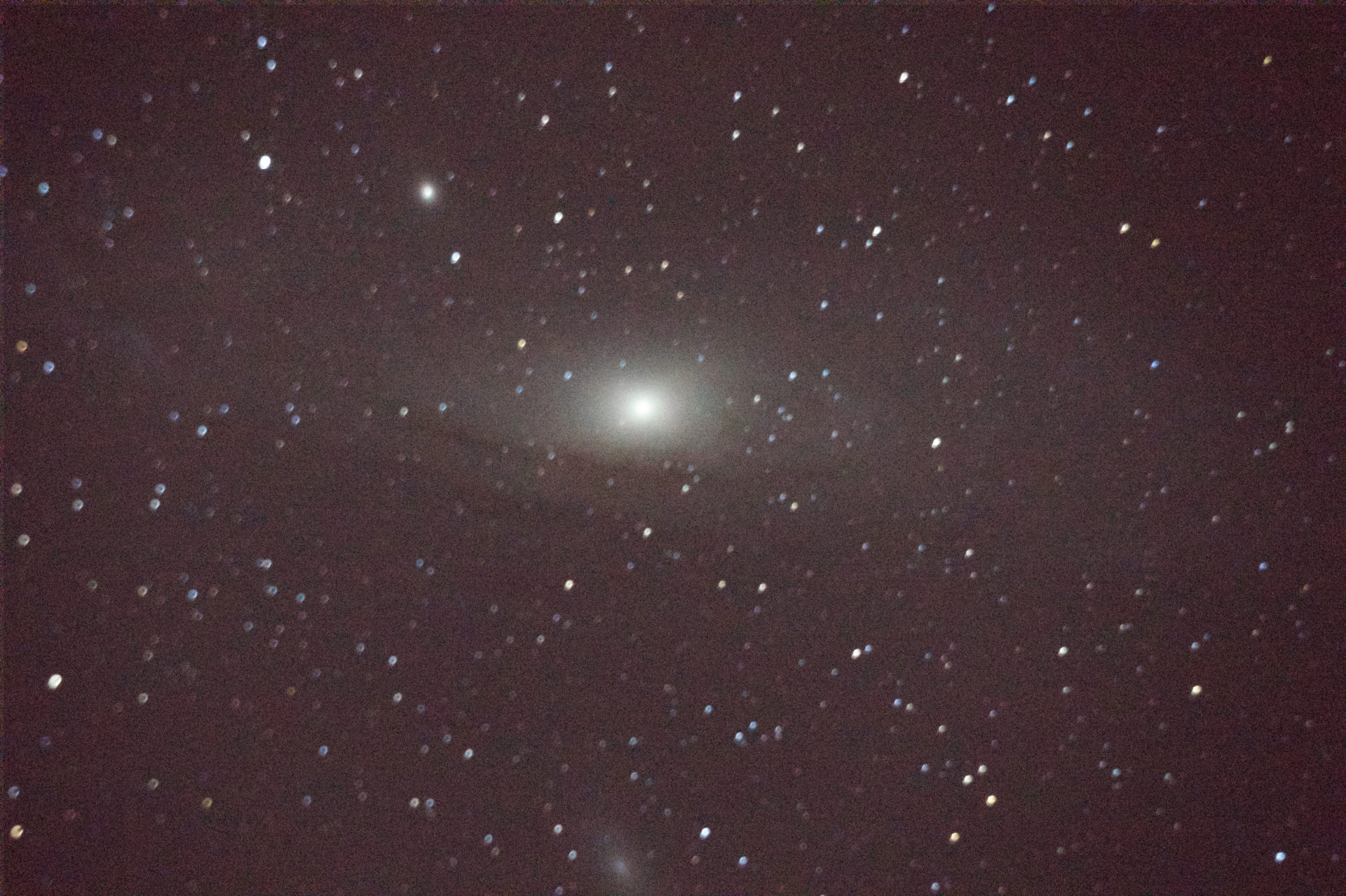 M 31 Andromedagalaxie am 17.08.2020 (N 150/750, iPhoneXR)