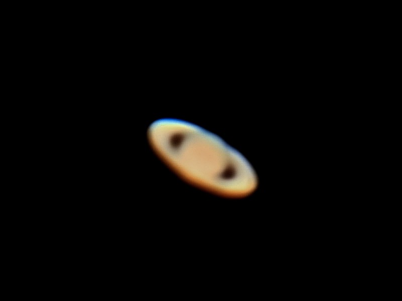 Saturn am 07. Aug. 2020 (N 150/750, iPhoneXR)