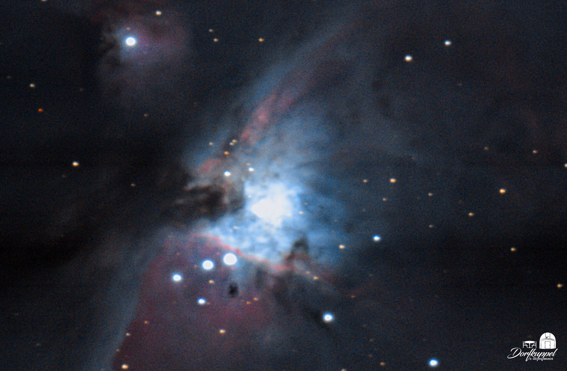M 42 Orionnebel – Hätte ich mal den Mond ignoriert (Astrofoto)