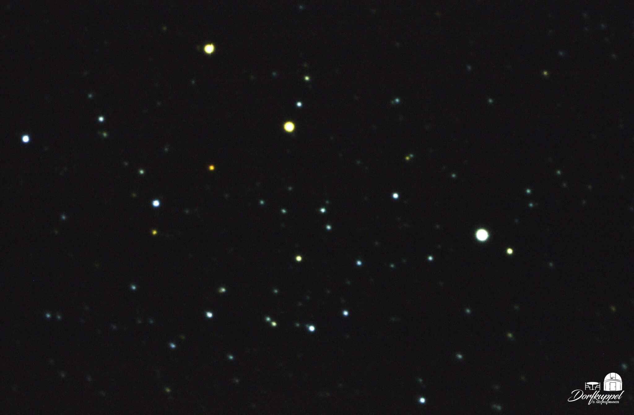 M 52 – Salz und Pfefferhaufen (Astrofoto)