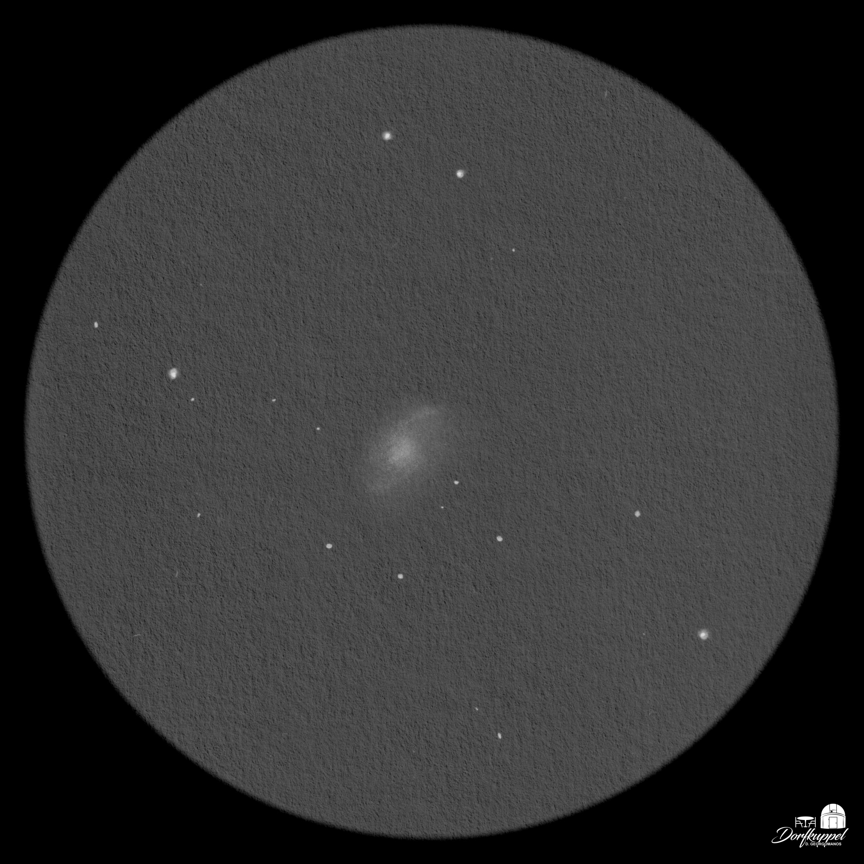 M 74 Phantomgalaxie vom 09.11.2021 (Zeichnung)