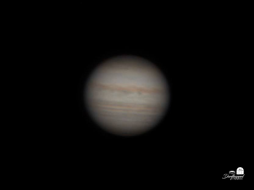 Jupiter im L-RGB, dem Seeing ein kleines Schnippchen schlagen