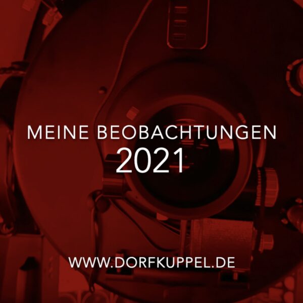 Video: Meine visuellen Beobachtungen aus dem Jahr 2021