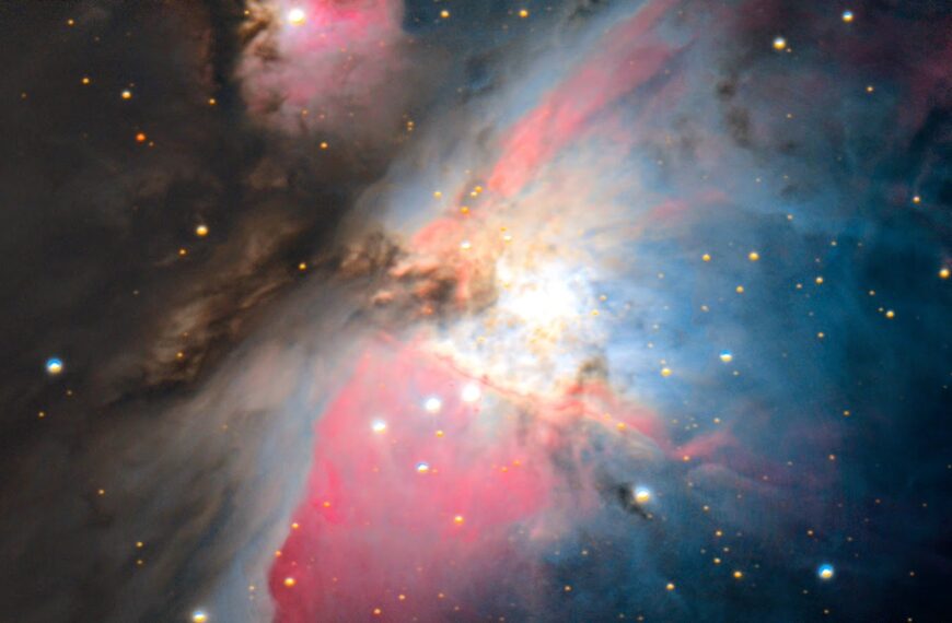 M 42 Orionnebel fotografiert, bin ganz zufrieden