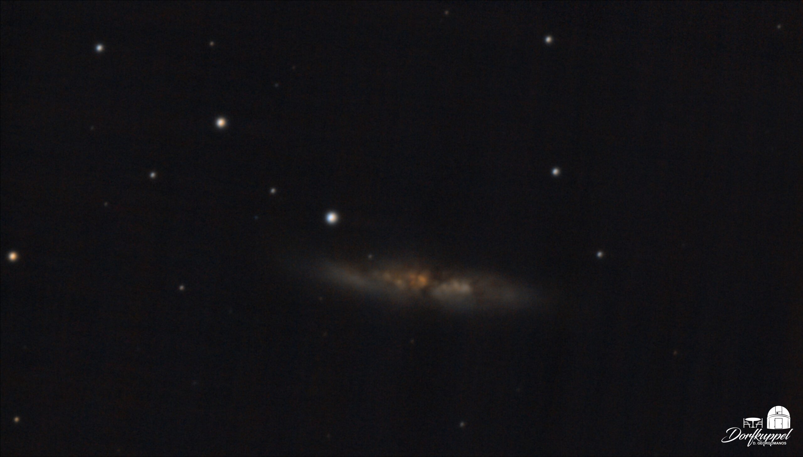 M 82 Zigarrengalaxie, einzig mit Siril bearbeitet