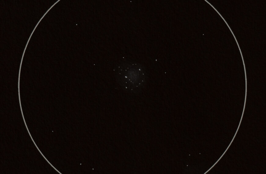 M 53 – So alt wie das Universum (Zeichnung)