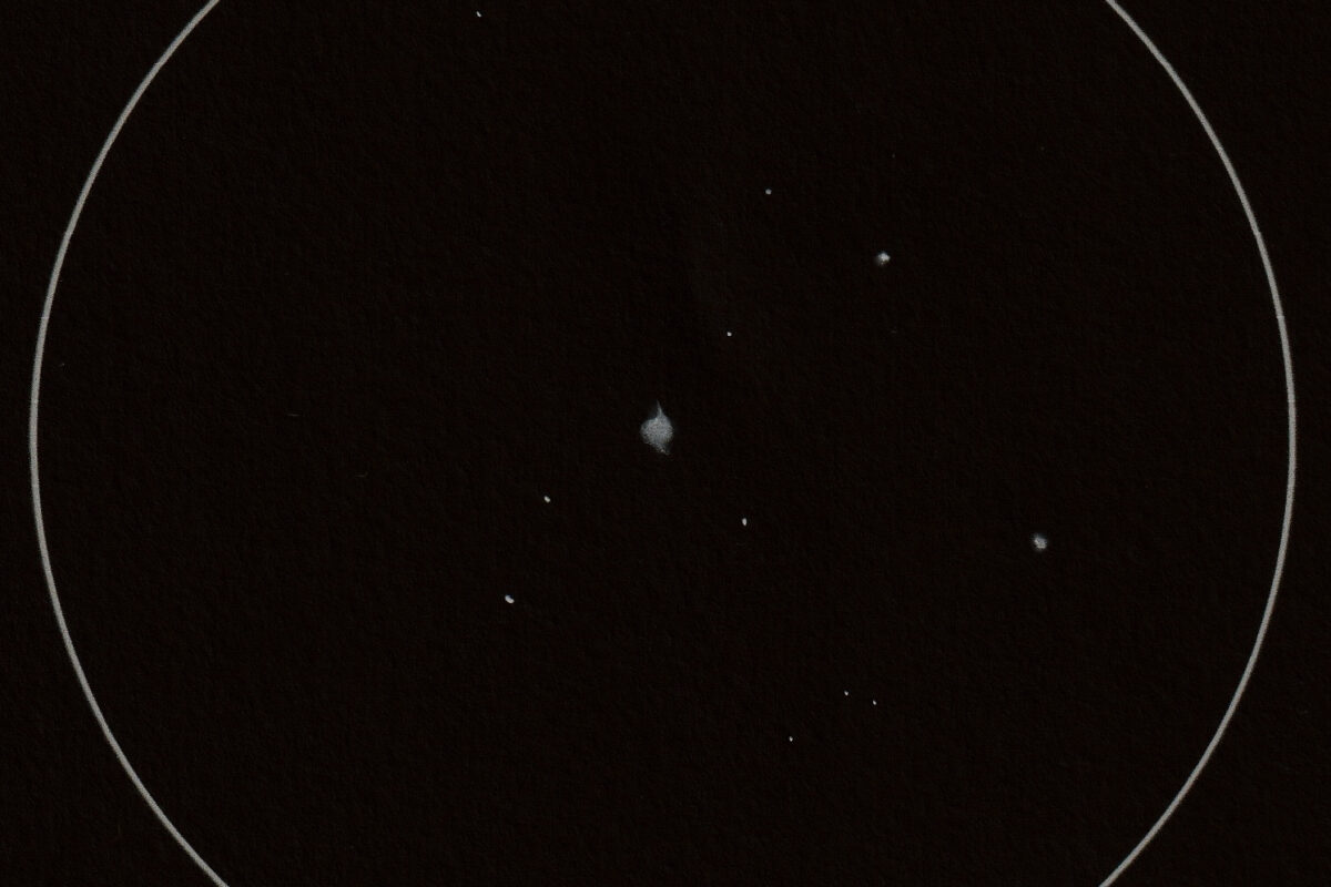 NGC 6210 Schildkrötennebel – Könnte ein Planet sein! (08.07.2023) (Zeichnung)