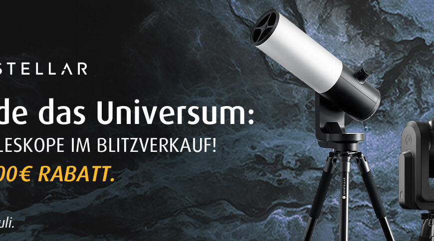 Unistellar Teleskope für 6 Tage im Angebot (Rabatt von 07.07 bis 12.07.2023