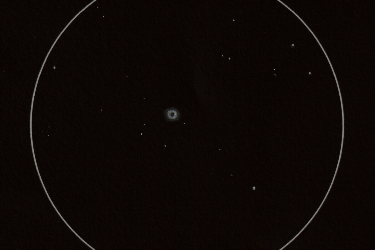NGC 7662 Blauer Schneeball visuell beobachtet – Für kurze Zeit perfektes Seeing