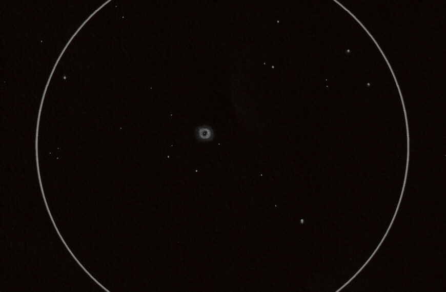 NGC 7662 Blauer Schneeball visuell beobachtet – Für kurze Zeit…
