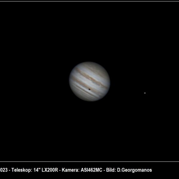 Jupiter – Jupiter mit Io und Ganymed und einer Schlafunterbrechung (06.11.23)