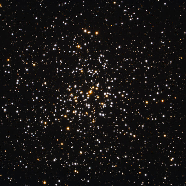 M 37 – Das erste Bild mit neuer Eigenbau-Montierung