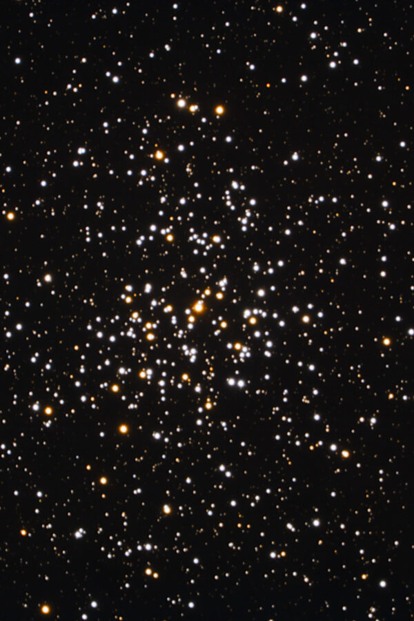 M 37 – Das erste Bild mit neuer Eigenbau-Montierung