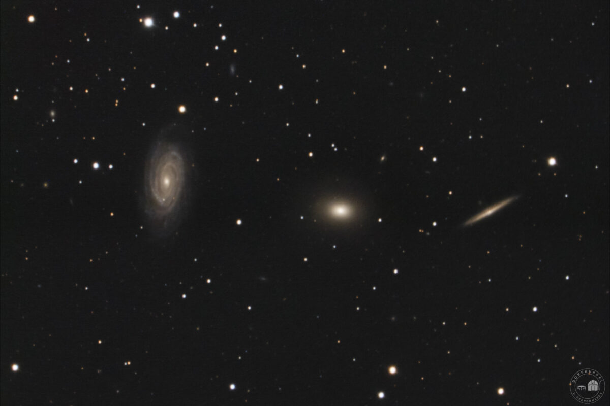 Draco-Triplett Holm 719 – NGC 5985, NGC 5982, NGC 5981