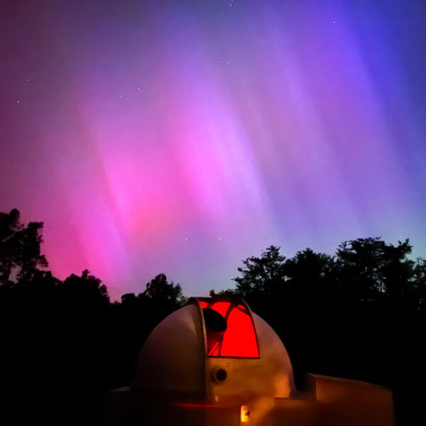 Polarlichter über Bayern (Aurora Borealis Mai 2024)