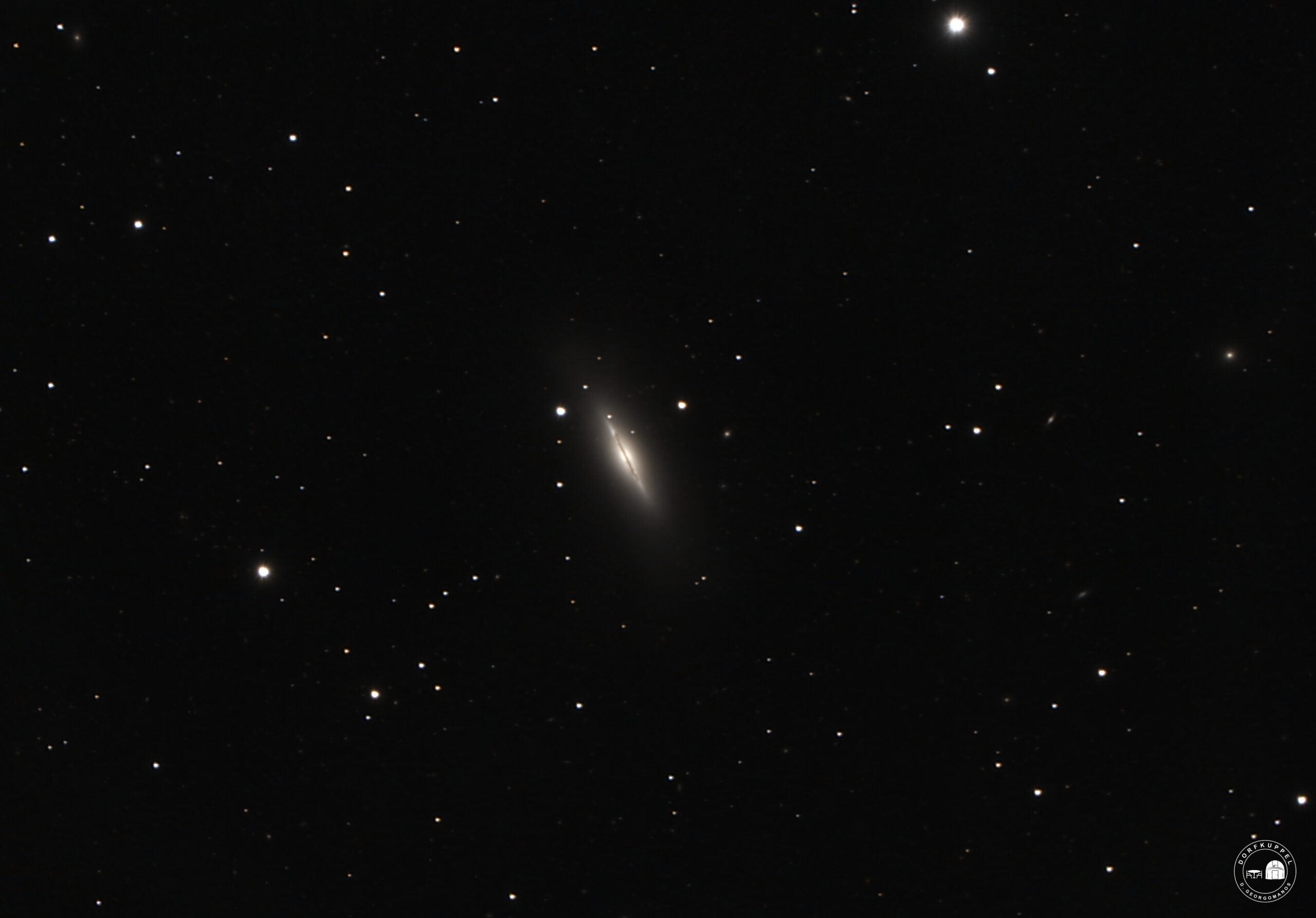 Messier 102, der Prototyp einer linsenförmigen Galaxie