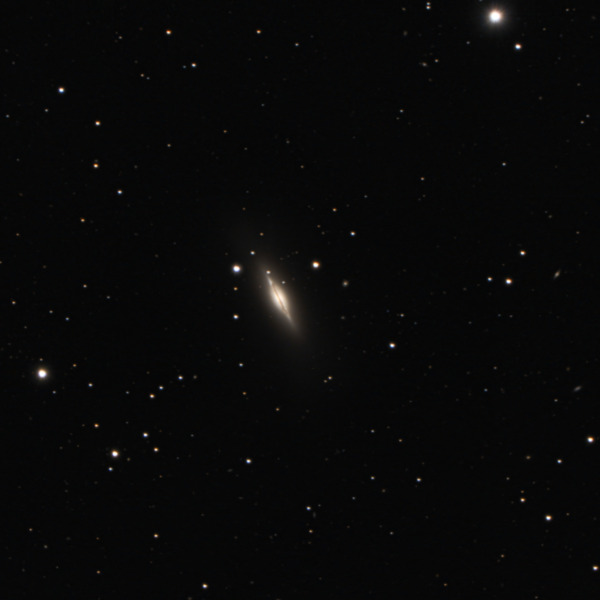 Messier 102, der Prototyp einer linsenförmigen Galaxie